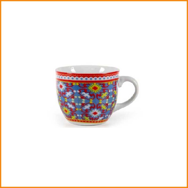SET 6 TAZZINE DA CAFFE' SICILY 90ML (COLORI ASSORTITI)