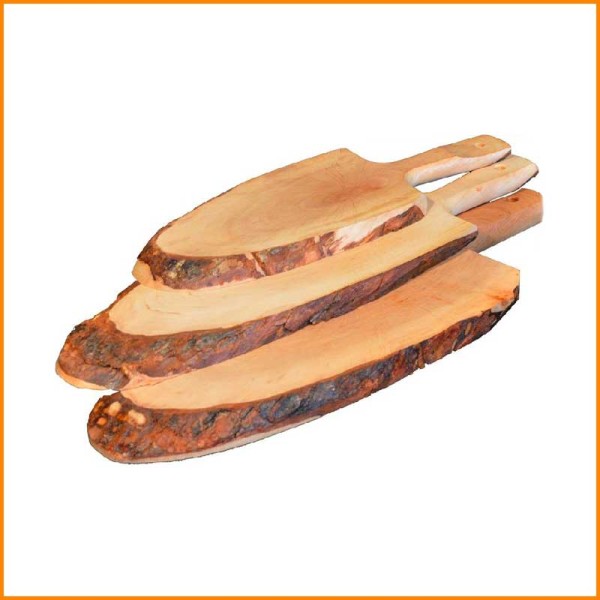 TAGLIERE CORTECCIA CON MANICO 45 CM