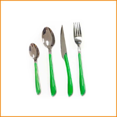 SET 24PZ POSATE SHARON VERDE