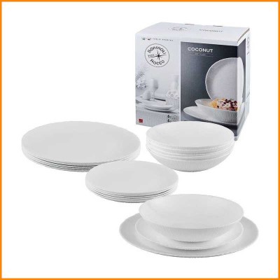 SET 18PZ PIATTO COCONUT
