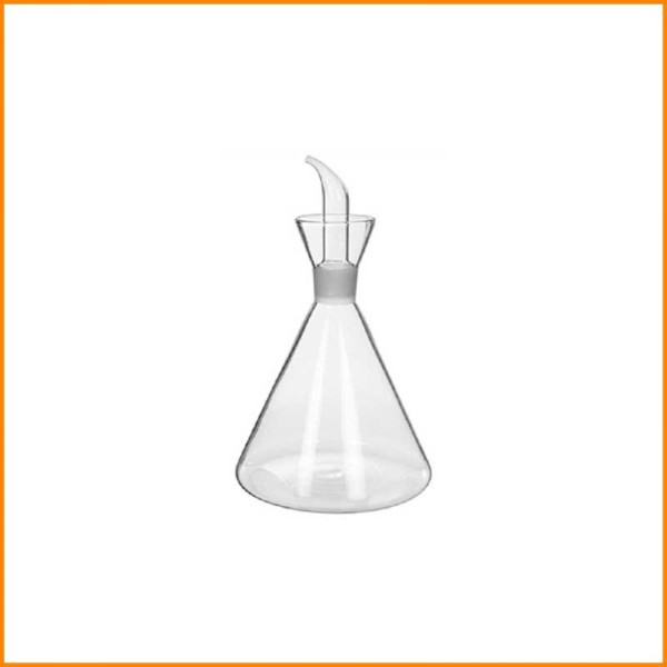 OLIERA IN VETRO SALVAGOCCIA 0,5LT
