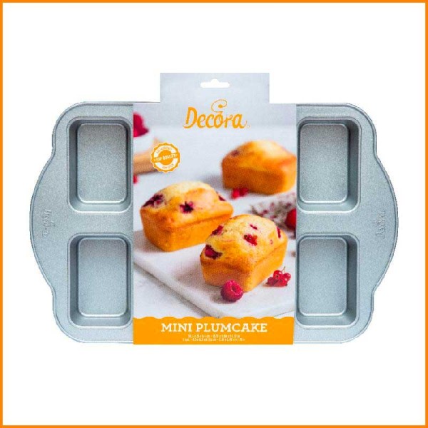 STAMPO 8 MINI PLUMCAKE 9,5X6,3X3,6H CM