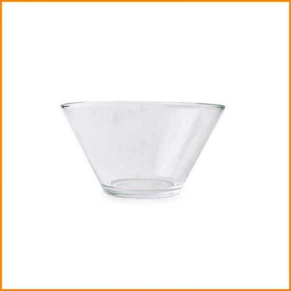 INSALATIERA CONICA IN VETRO D.17 CM