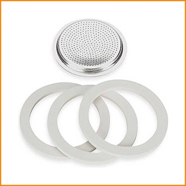 BIALETTI IN BOX GUARNIZIONE X3/FILTRO 3/4 TAZZE