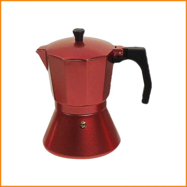 CAFFETTIERA KIKKA PER PIANO A INDUZIONE RAME 6 TAZZE