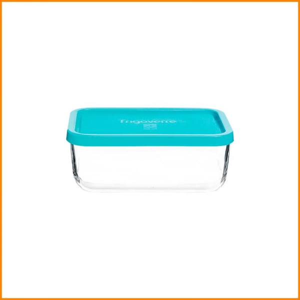 CONTENITORE FRIGOVERRE RETTANGOLARE CON COPERCHIO 21X13 CM
