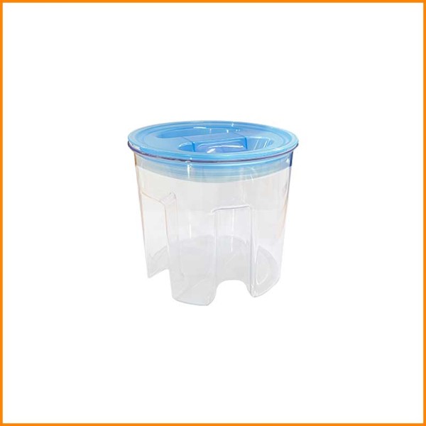 CONTENITORE IN PLASTICA CON TAPPO ERMETICO 0,8L