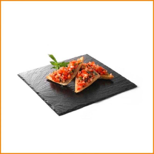 PIATTO NATURALE ARDESIA 20X20 CM