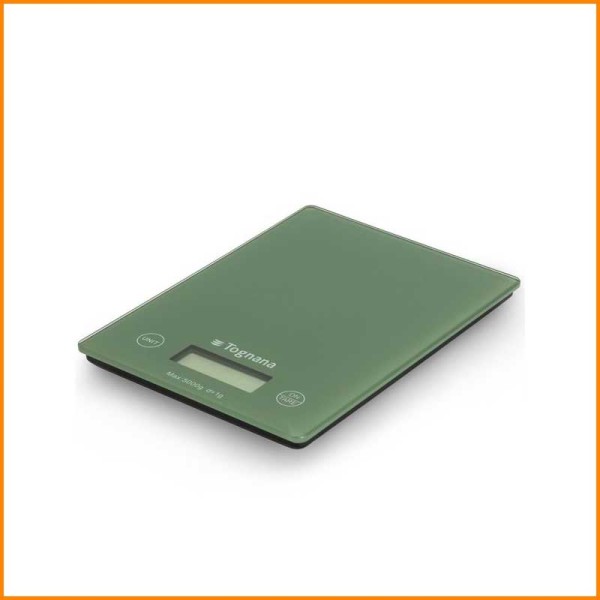 Tognana Bilancia Da Cucina Digitale Iridea 5 Kg Colore Verde