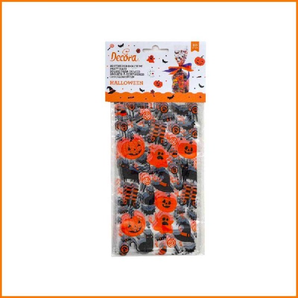 SET 20PZ SACCHETTI HALLOWEEN