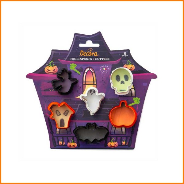 SET 6PZ MINI TAGLIAPASTA PER HALLOWEEN