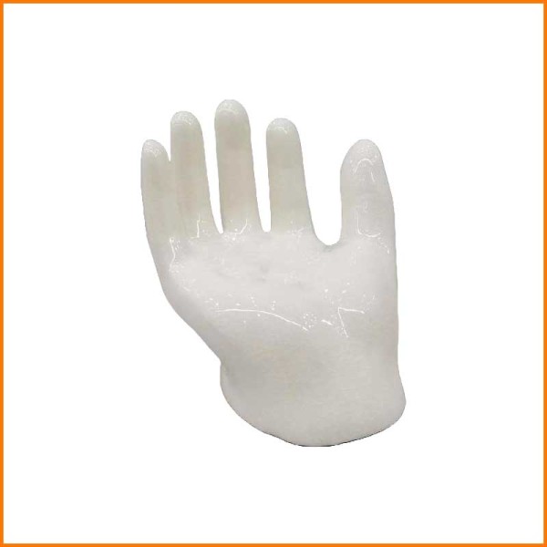 STATUA MANO IN CERAMICA 16X12X14,8H CM