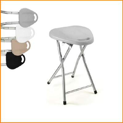 SGABELLO PLASTICA CUORE 4 ASS