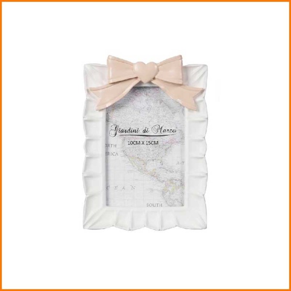 PORTAFOTO LINEA FIOCCO TORTORA 15X20 CM