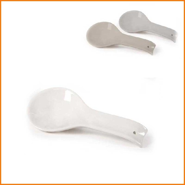 POGGIAMESTOLO IN CERAMICA LUCIDA 21 CM