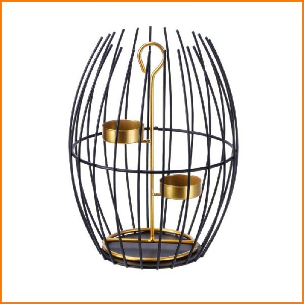 LANTERNA IN FERRO PORTATEALIGHT D.16X22H CM