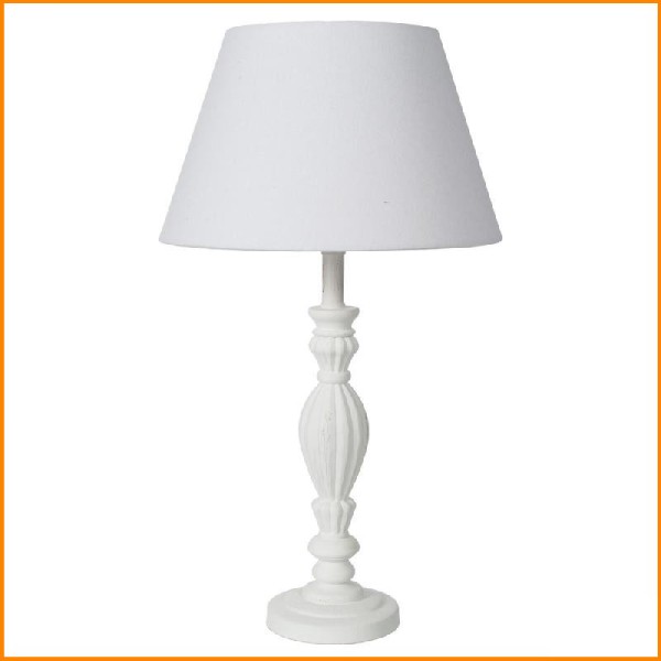 LAMPADA HELGA C/CAPPA BIANCA H53