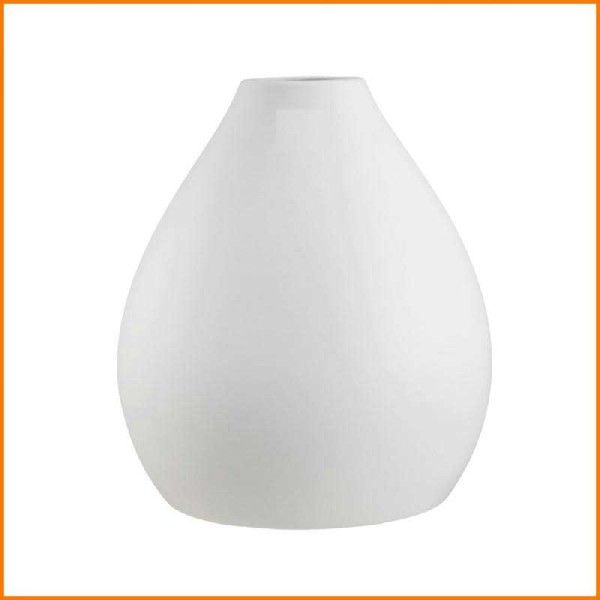 VASO ZORN BIANCO OPACO D.30X36H CM