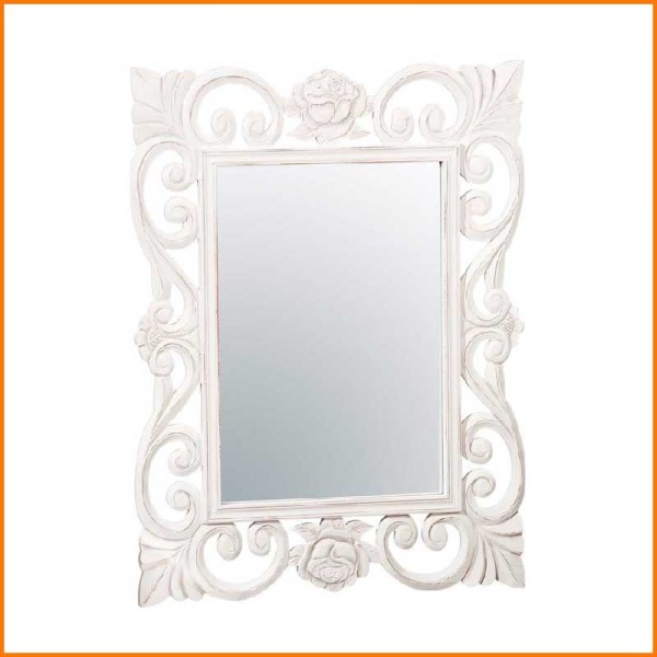 SPECCHIO CON CORNICE IN MDF 59,5X79,5H CM