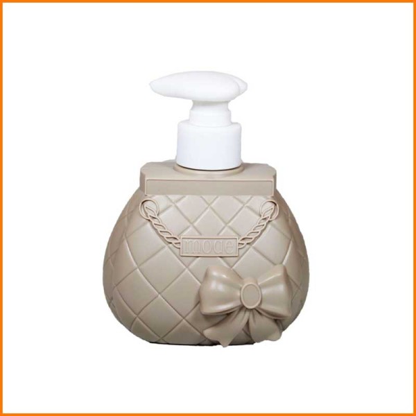 DISPENSER SAPONE FORMA BORSETTA TORTORA 300 ML