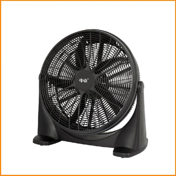 VENTILATORE DA PAVIMENTO NERO GRECALE