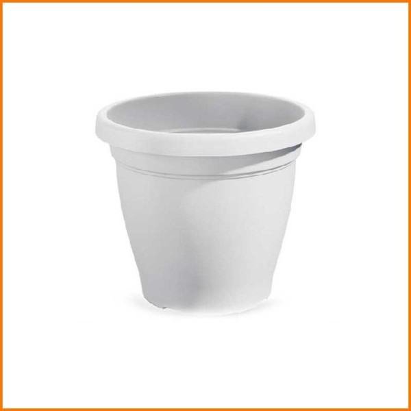 VASO VERONA BIANCO D.25 CM