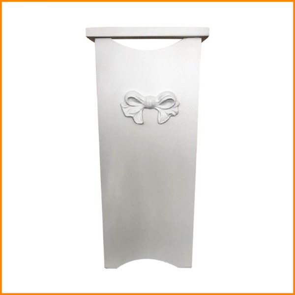 LINEA FIOCCO PORTA OMBRELLI BIANCO CM 24X24XH54,5