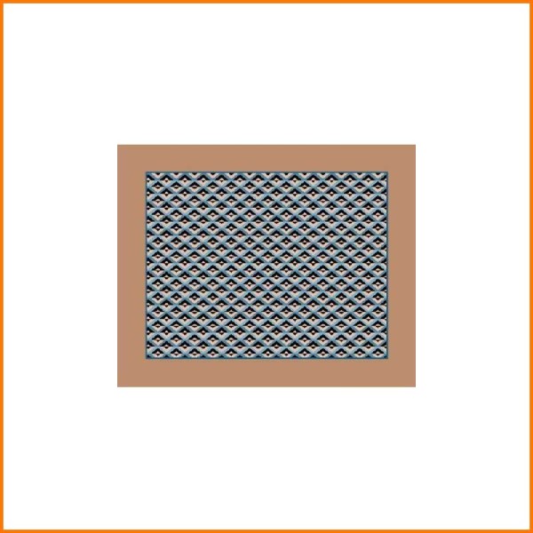 TOVAGLIA ROMBI ORO E POLVERE 145X180 CM