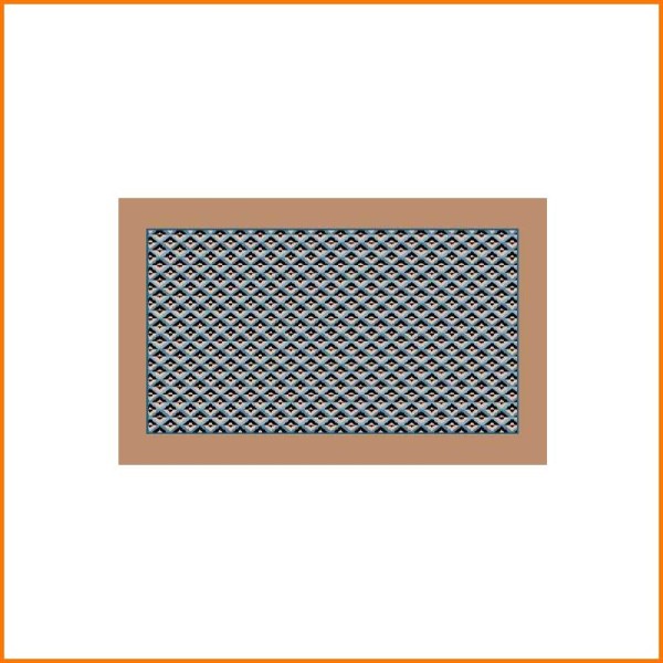 TOVAGLIA ROMBI ORO E POLVERE 145X240 CM