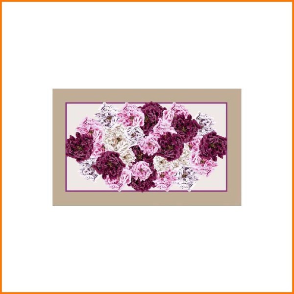 TOVAGLIA PEONIA VIOLA 145X180 CM