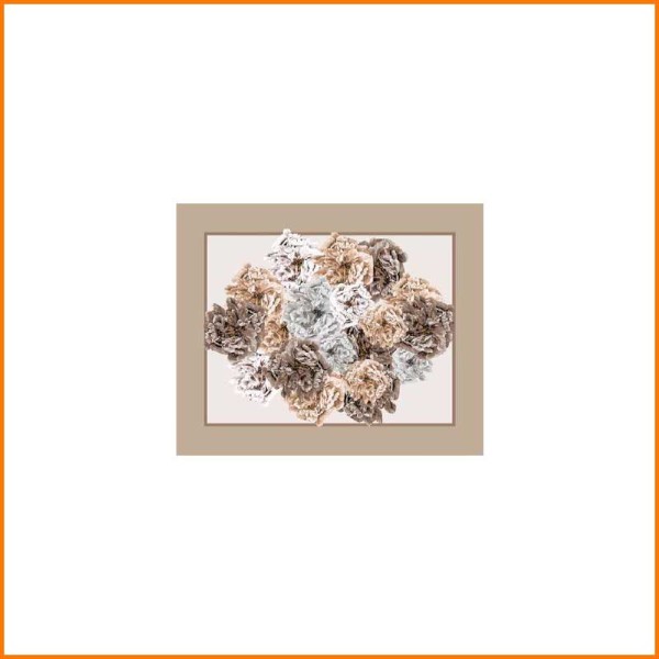 TOVAGLIA PEONIA TORTORA 145X180 CM