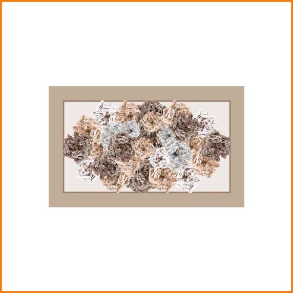 TOVAGLIA PEONIA TORTORA 145X240 CM