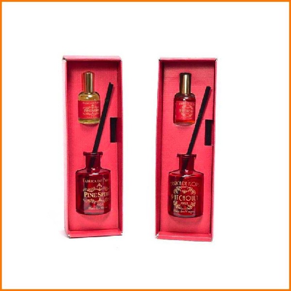 SET 2PZ DIFFUSORI DI ESSENZA IMPERIAL 180 ML CON SPRAY 50 ML