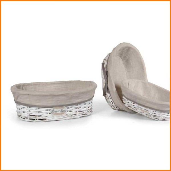 SET 3PZ CESTINI OVALI SWEET HOME