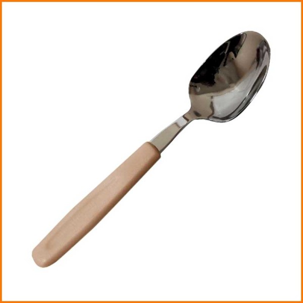 SET 6PZ CUCCHIAINO DESSERT DA TAVOLA TORTORA
