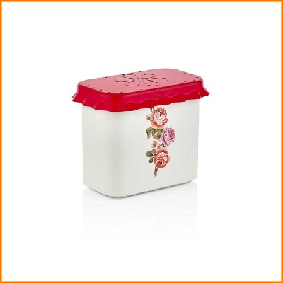 BARATTOLO BIANCO CON ROSE...