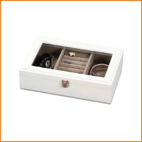 SCATOLA PORTAGIOIE IN MDF 28X19X7,5H CM