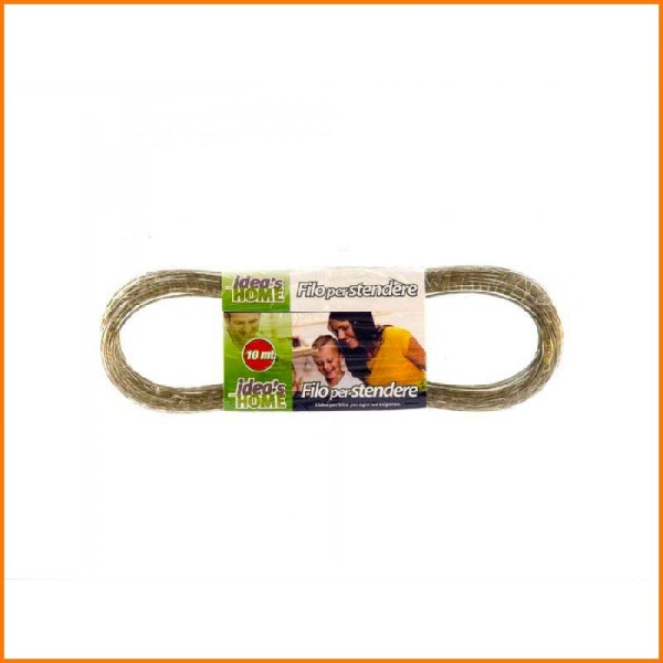 ABM Filo Per Stendere Colore Bianco 10 Mt