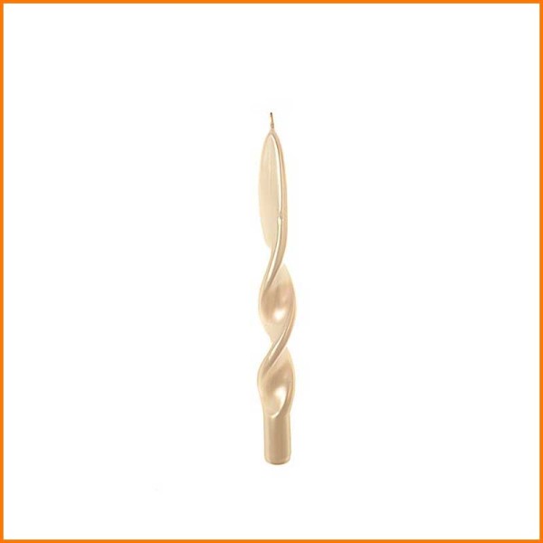 CANDELA A FIAMMA MADREPERLA LUCIDA 25H CM