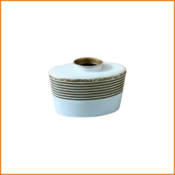 VASO IN METALLO 18.5X31,5X19,5H CM