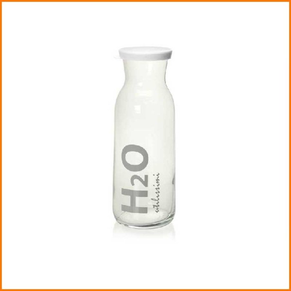 CARAFFA IN VETRO CON TAPPO 120CC