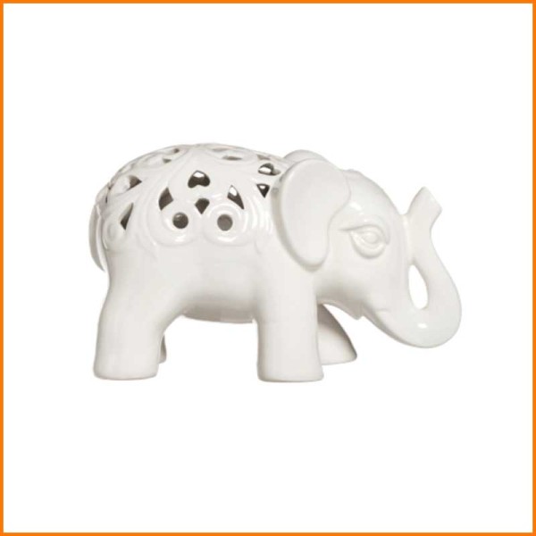 ELEFANTE IN CERAMICA 22X11X13H CM