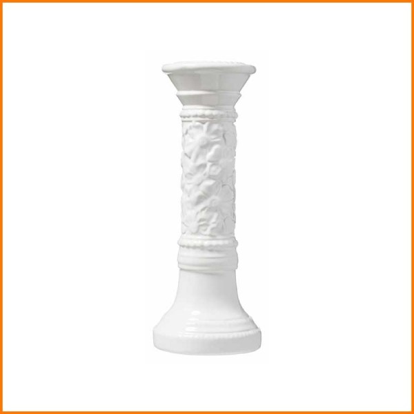 CANDELABRO IN CERAMICA D.14X36H CM