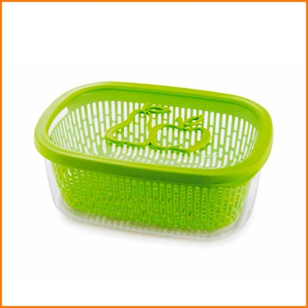 CONTENITORE SALVA FRUTTA VERDE 4 LT