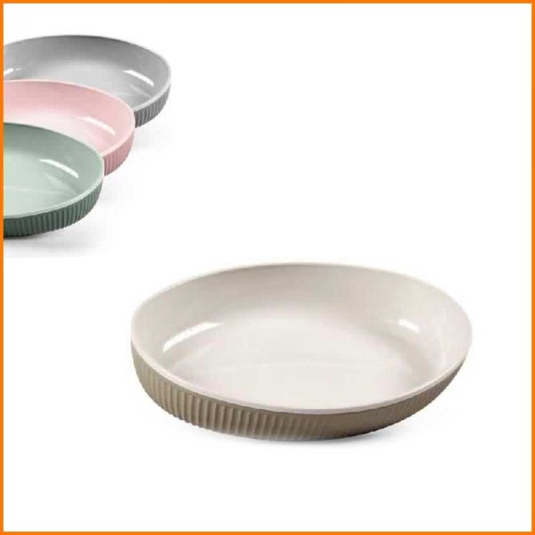 PIATTO OVALE COLORS 19X14X3H CM