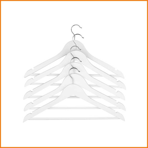 SET 5PZ GRUCCE IN LEGNO BIANCO