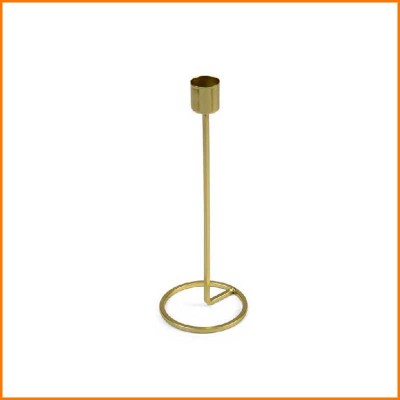 PORTA CANDELA ORO IN...