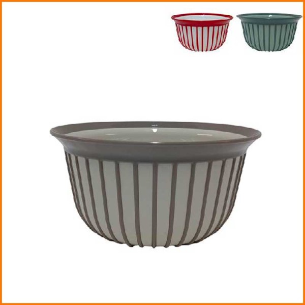 INSALATIERA A RIGHE 2 LT D.20 CM