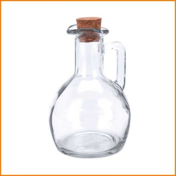 OLIERA IN VETRO CON TAPPO IN SUGHERO 580ML