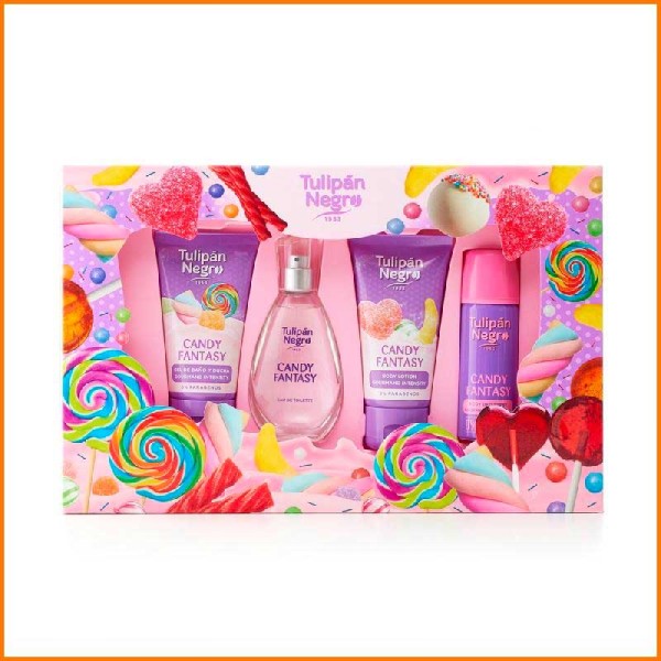 SET REGALO COFFRET CANDY FANTASY 4 PZ